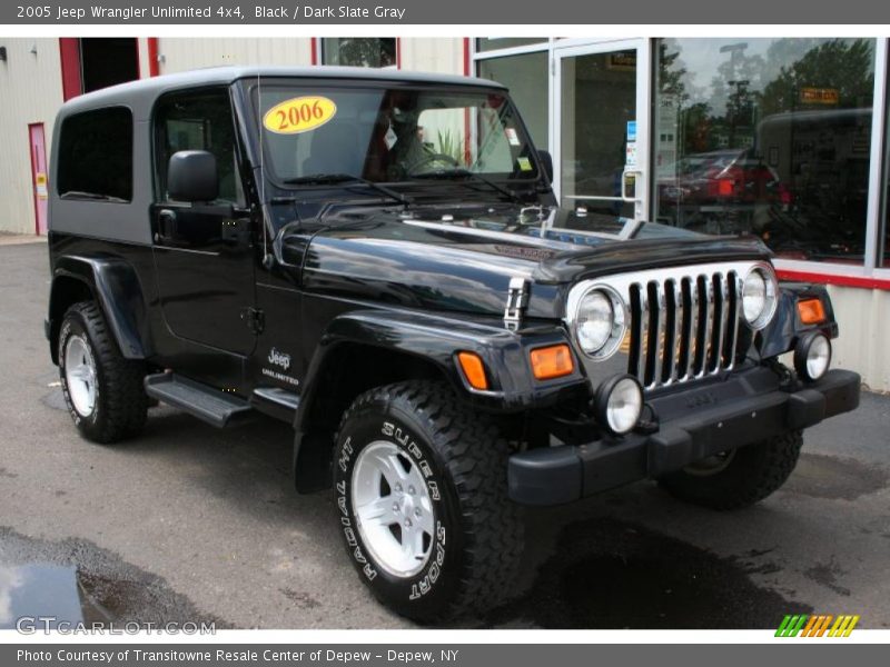 Black / Dark Slate Gray 2005 Jeep Wrangler Unlimited 4x4