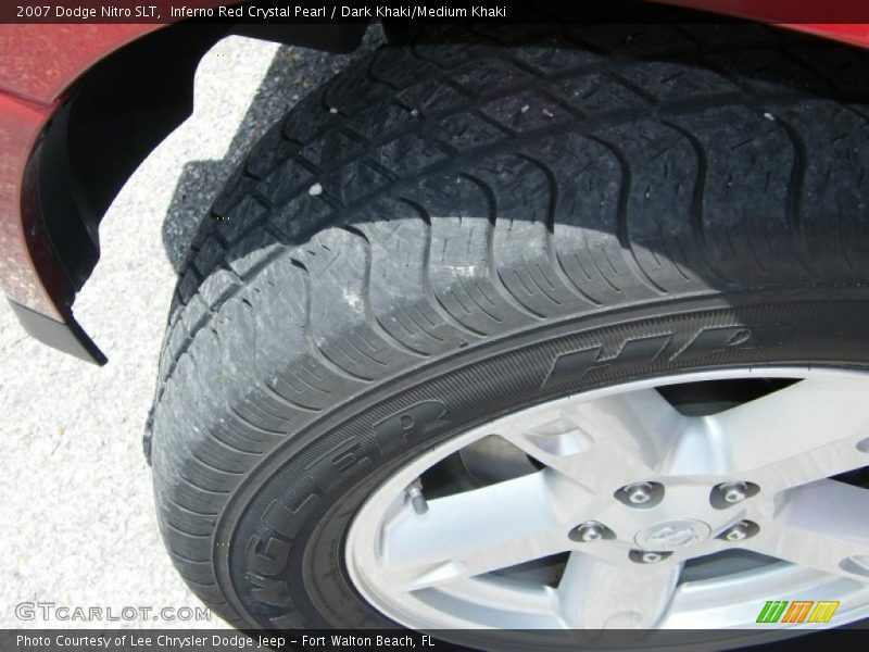 Inferno Red Crystal Pearl / Dark Khaki/Medium Khaki 2007 Dodge Nitro SLT