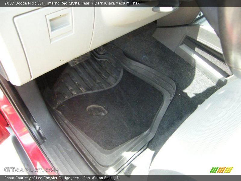 Inferno Red Crystal Pearl / Dark Khaki/Medium Khaki 2007 Dodge Nitro SLT