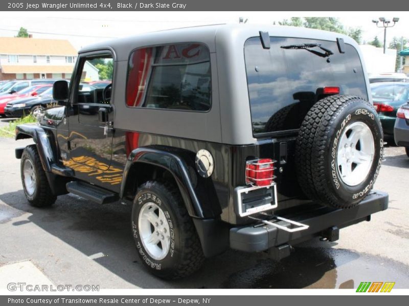 Black / Dark Slate Gray 2005 Jeep Wrangler Unlimited 4x4