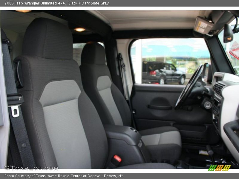 Black / Dark Slate Gray 2005 Jeep Wrangler Unlimited 4x4