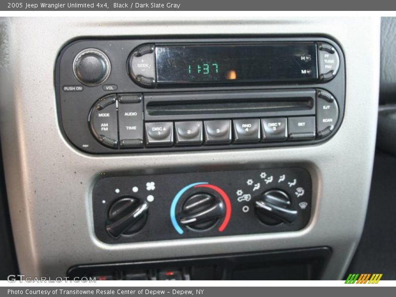 Black / Dark Slate Gray 2005 Jeep Wrangler Unlimited 4x4