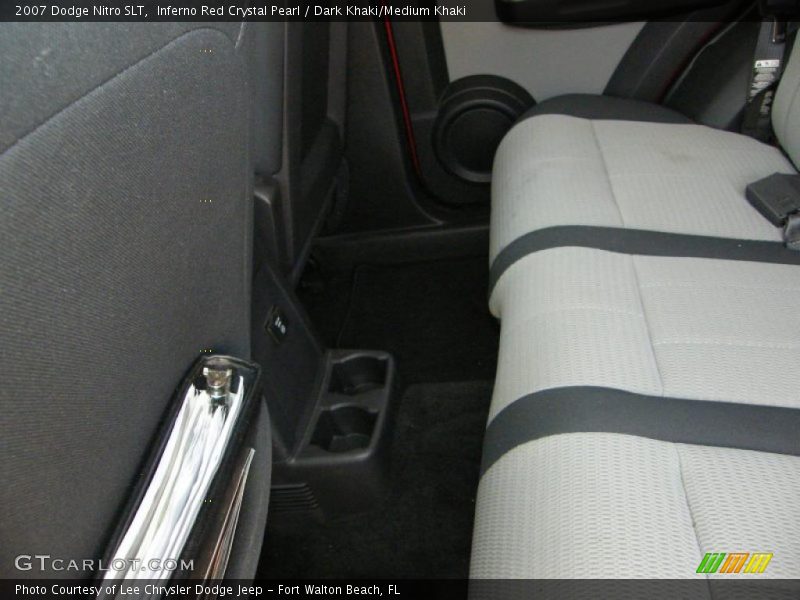 Inferno Red Crystal Pearl / Dark Khaki/Medium Khaki 2007 Dodge Nitro SLT