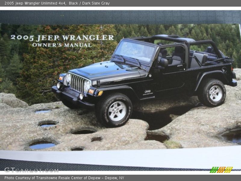 Black / Dark Slate Gray 2005 Jeep Wrangler Unlimited 4x4