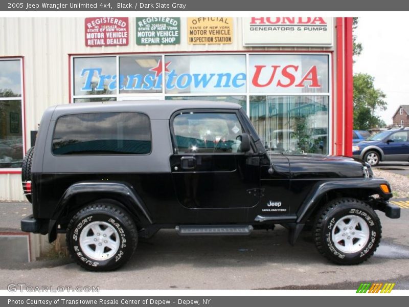 Black / Dark Slate Gray 2005 Jeep Wrangler Unlimited 4x4