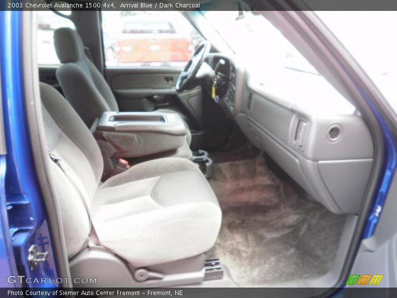 Arrival Blue / Dark Charcoal 2003 Chevrolet Avalanche 1500 4x4
