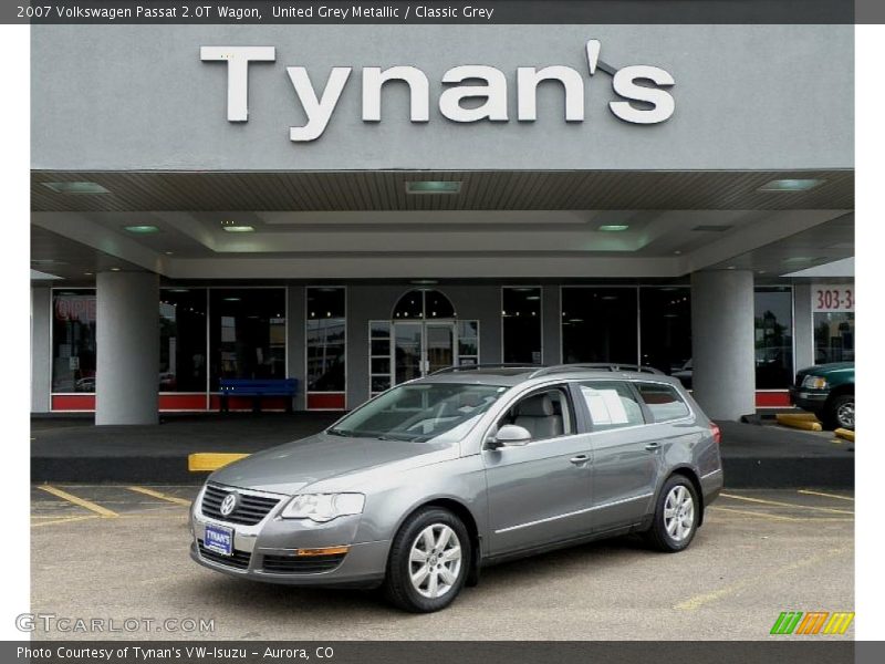 United Grey Metallic / Classic Grey 2007 Volkswagen Passat 2.0T Wagon