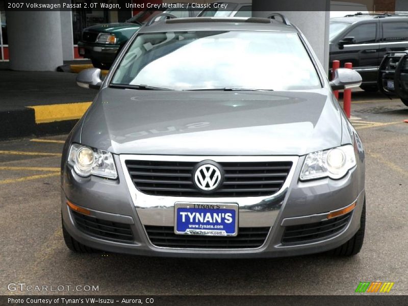 United Grey Metallic / Classic Grey 2007 Volkswagen Passat 2.0T Wagon
