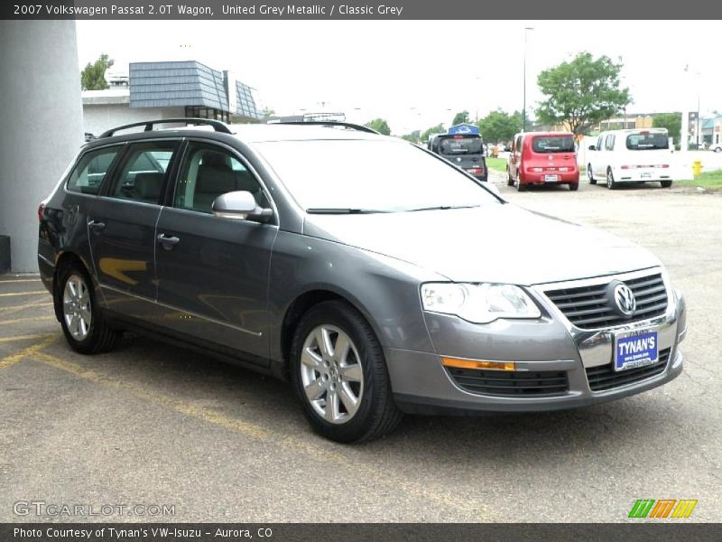 United Grey Metallic / Classic Grey 2007 Volkswagen Passat 2.0T Wagon