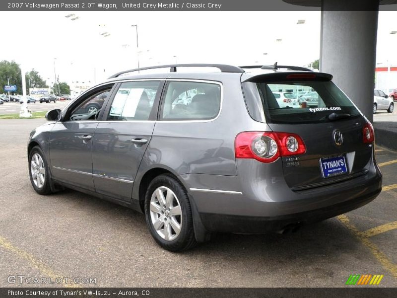 United Grey Metallic / Classic Grey 2007 Volkswagen Passat 2.0T Wagon
