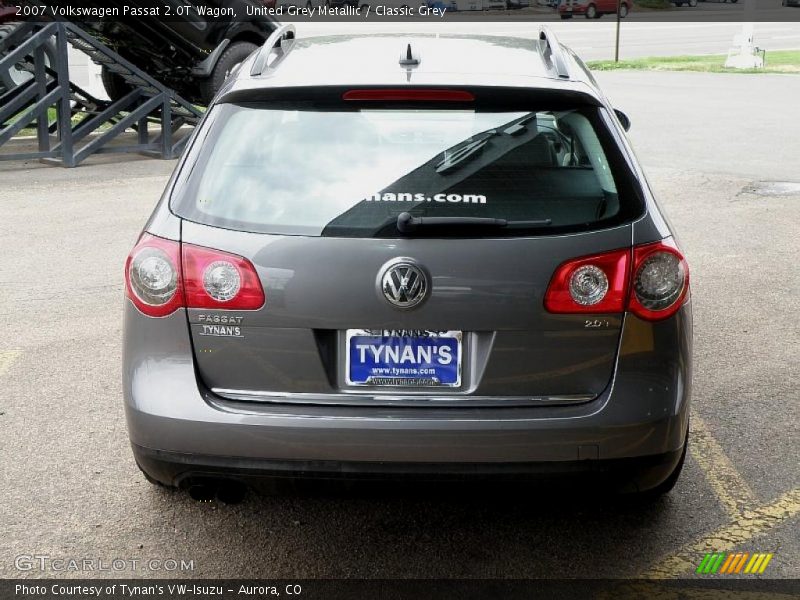 United Grey Metallic / Classic Grey 2007 Volkswagen Passat 2.0T Wagon