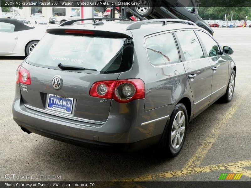 United Grey Metallic / Classic Grey 2007 Volkswagen Passat 2.0T Wagon