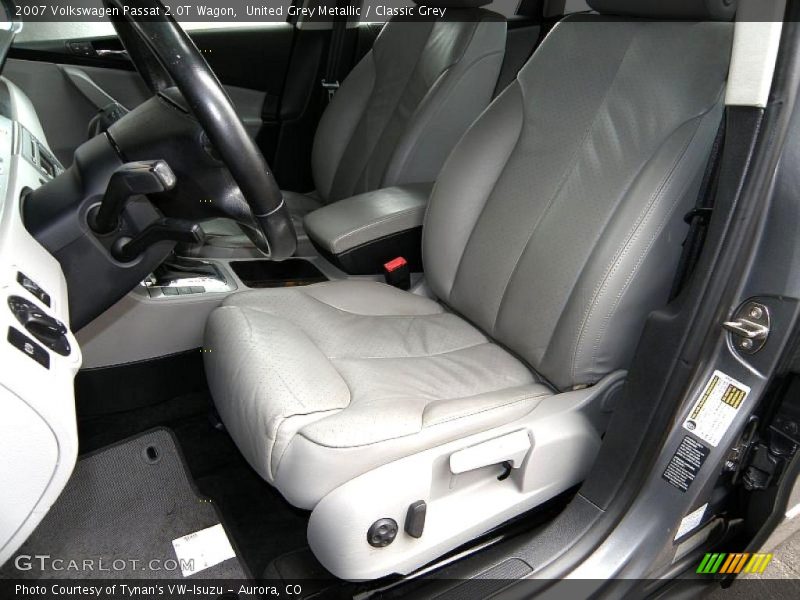 United Grey Metallic / Classic Grey 2007 Volkswagen Passat 2.0T Wagon