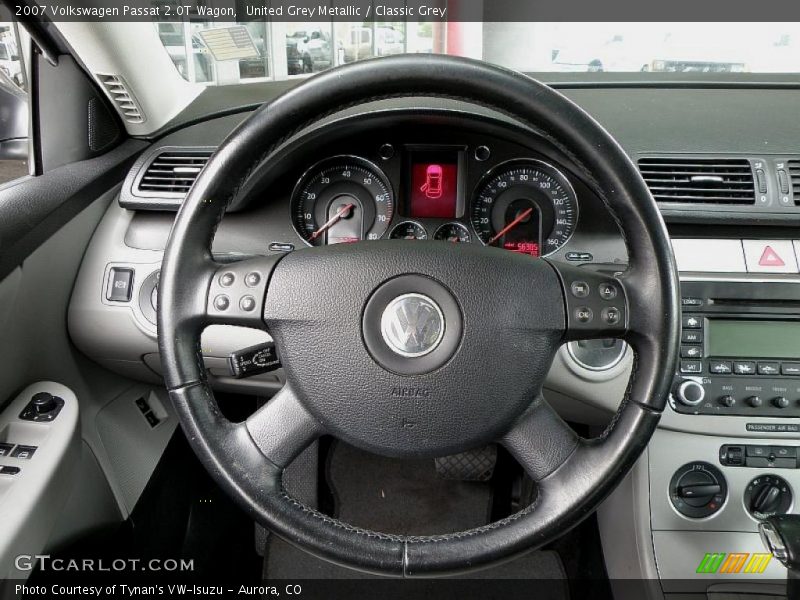 United Grey Metallic / Classic Grey 2007 Volkswagen Passat 2.0T Wagon