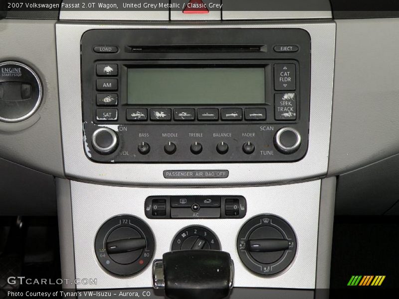United Grey Metallic / Classic Grey 2007 Volkswagen Passat 2.0T Wagon