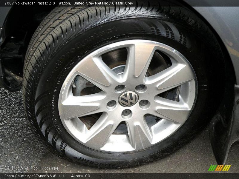 United Grey Metallic / Classic Grey 2007 Volkswagen Passat 2.0T Wagon