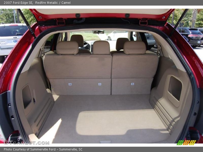 Redfire Metallic / Camel 2007 Ford Edge SE