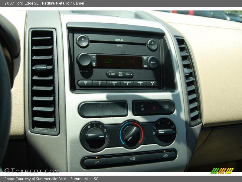 Redfire Metallic / Camel 2007 Ford Edge SE