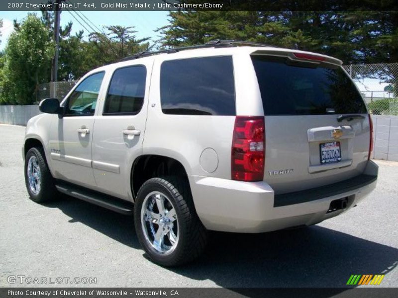 Gold Mist Metallic / Light Cashmere/Ebony 2007 Chevrolet Tahoe LT 4x4