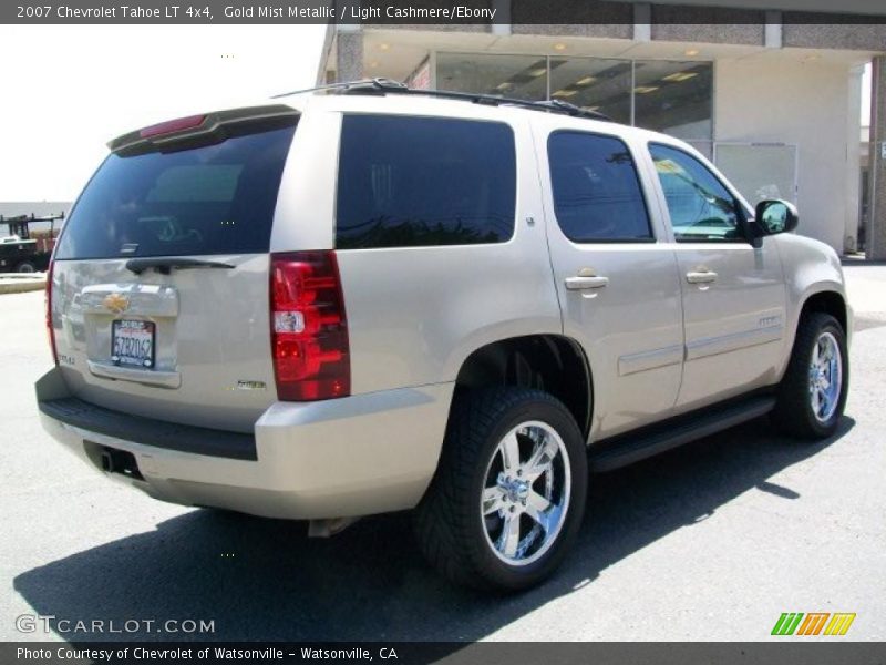 Gold Mist Metallic / Light Cashmere/Ebony 2007 Chevrolet Tahoe LT 4x4
