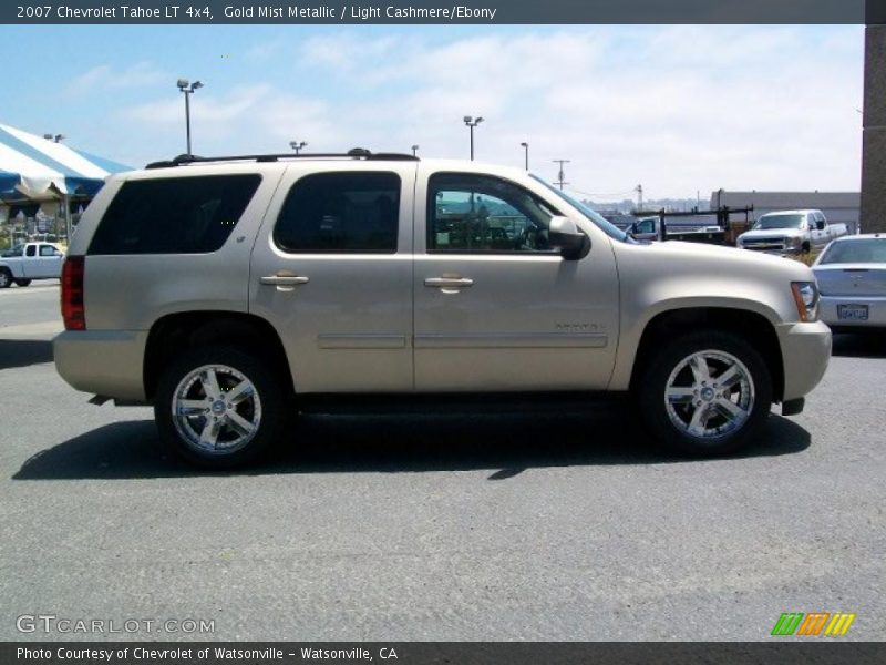 Gold Mist Metallic / Light Cashmere/Ebony 2007 Chevrolet Tahoe LT 4x4