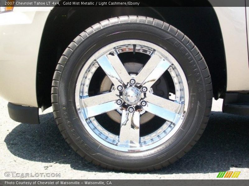 Gold Mist Metallic / Light Cashmere/Ebony 2007 Chevrolet Tahoe LT 4x4