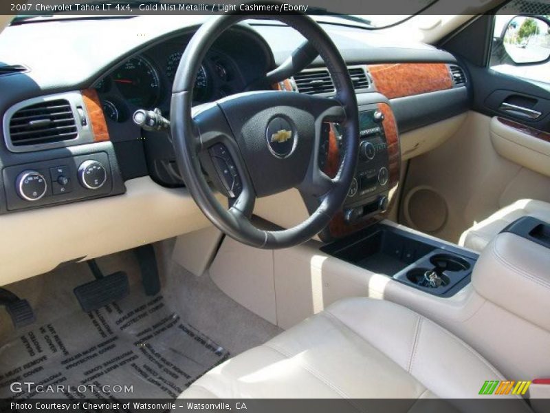Gold Mist Metallic / Light Cashmere/Ebony 2007 Chevrolet Tahoe LT 4x4
