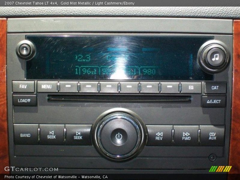 Gold Mist Metallic / Light Cashmere/Ebony 2007 Chevrolet Tahoe LT 4x4