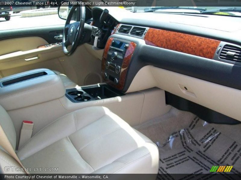 Gold Mist Metallic / Light Cashmere/Ebony 2007 Chevrolet Tahoe LT 4x4
