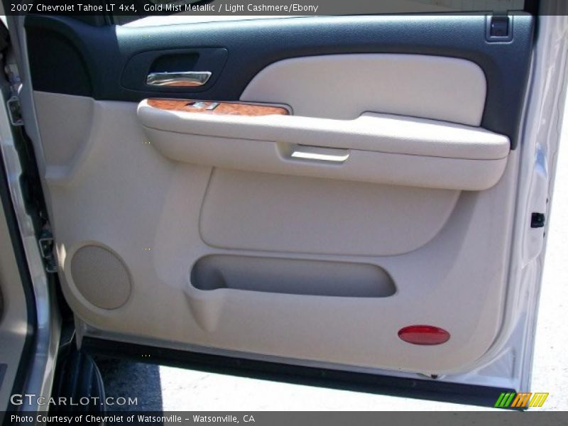 Gold Mist Metallic / Light Cashmere/Ebony 2007 Chevrolet Tahoe LT 4x4
