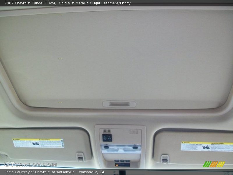 Gold Mist Metallic / Light Cashmere/Ebony 2007 Chevrolet Tahoe LT 4x4