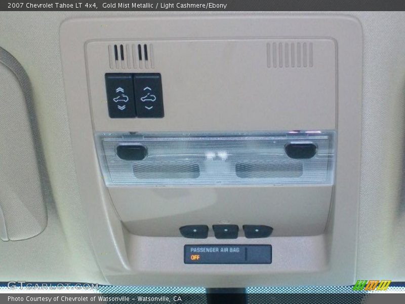 Gold Mist Metallic / Light Cashmere/Ebony 2007 Chevrolet Tahoe LT 4x4