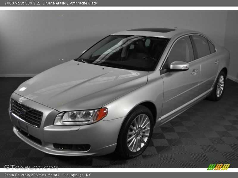 Silver Metallic / Anthracite Black 2008 Volvo S80 3.2