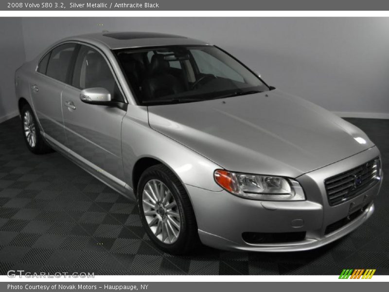 Silver Metallic / Anthracite Black 2008 Volvo S80 3.2