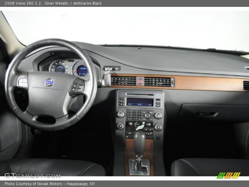 Silver Metallic / Anthracite Black 2008 Volvo S80 3.2