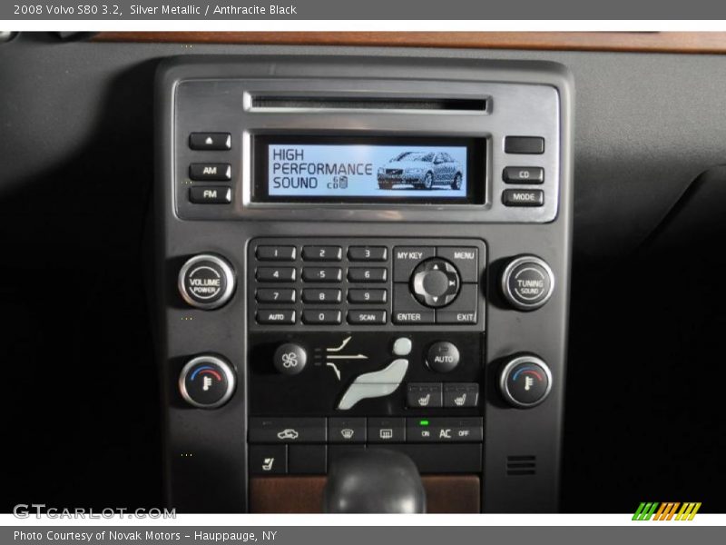 Silver Metallic / Anthracite Black 2008 Volvo S80 3.2