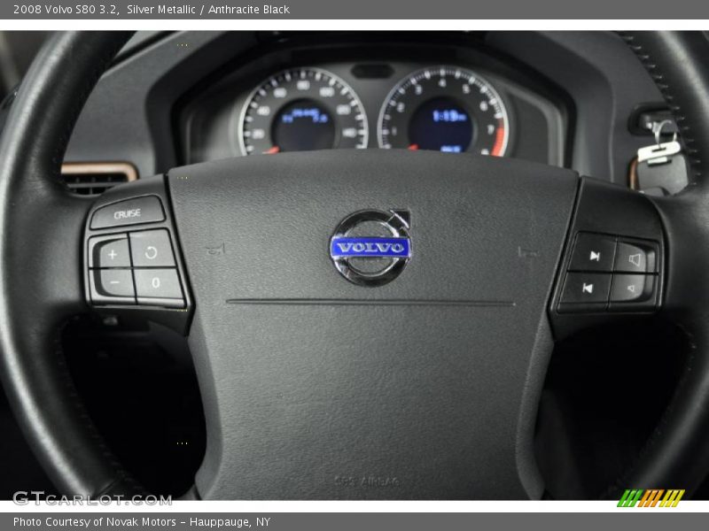 Silver Metallic / Anthracite Black 2008 Volvo S80 3.2