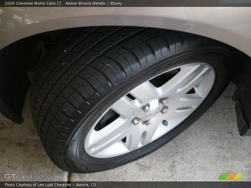Amber Bronze Metallic / Ebony 2006 Chevrolet Monte Carlo LT