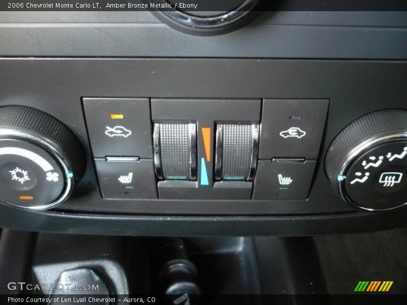 Amber Bronze Metallic / Ebony 2006 Chevrolet Monte Carlo LT