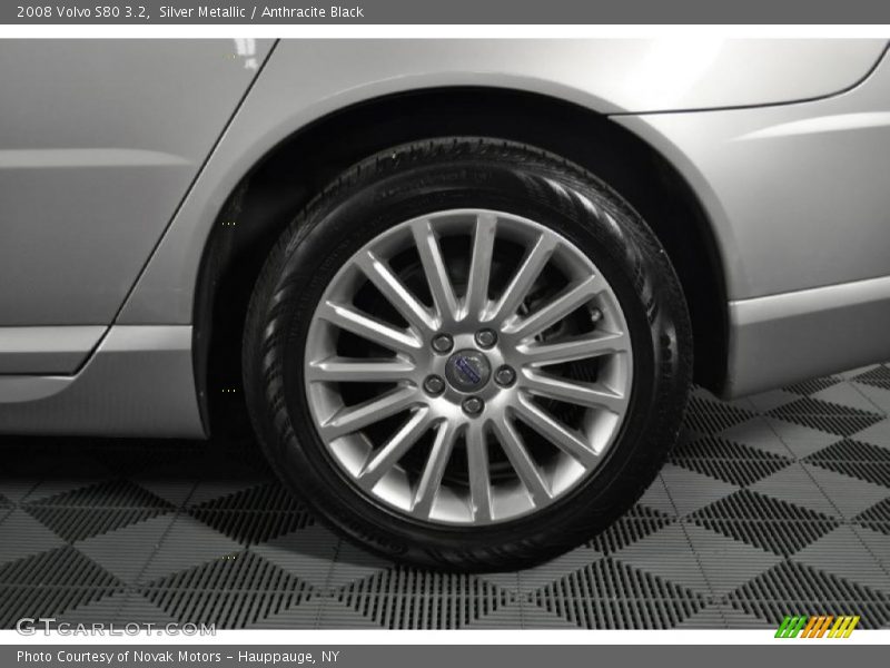 Silver Metallic / Anthracite Black 2008 Volvo S80 3.2