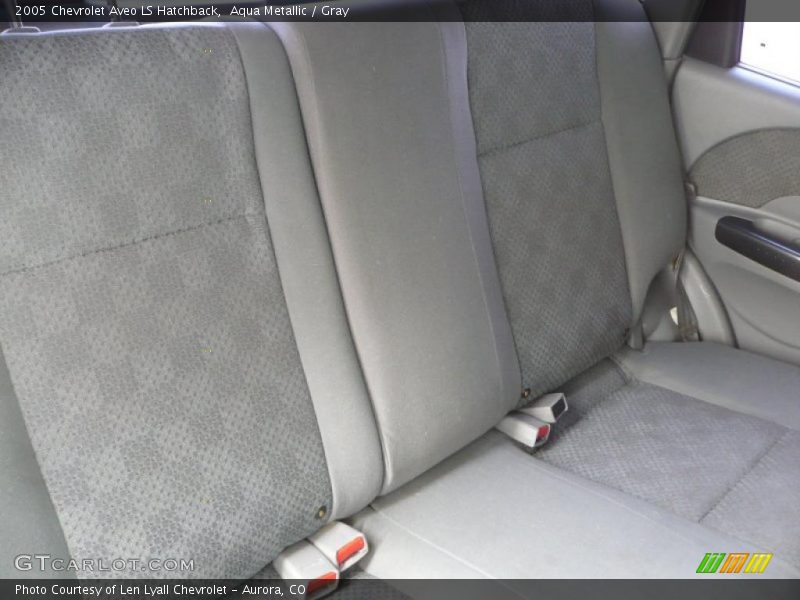 Aqua Metallic / Gray 2005 Chevrolet Aveo LS Hatchback