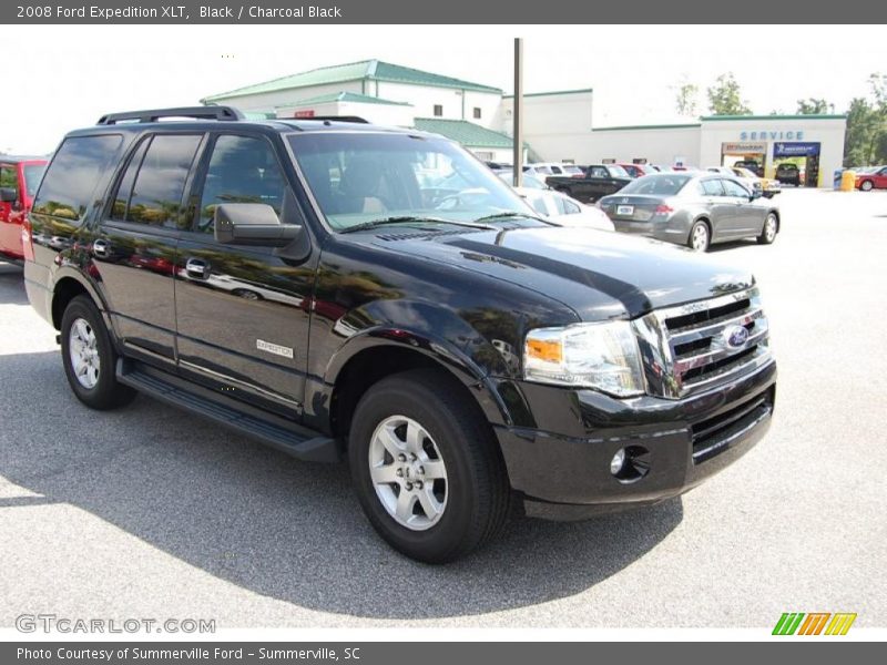 Black / Charcoal Black 2008 Ford Expedition XLT