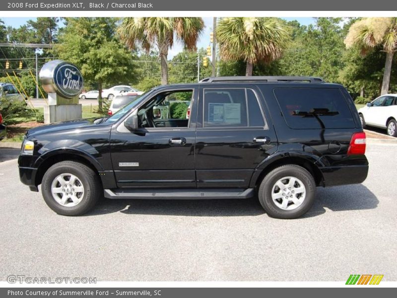 Black / Charcoal Black 2008 Ford Expedition XLT