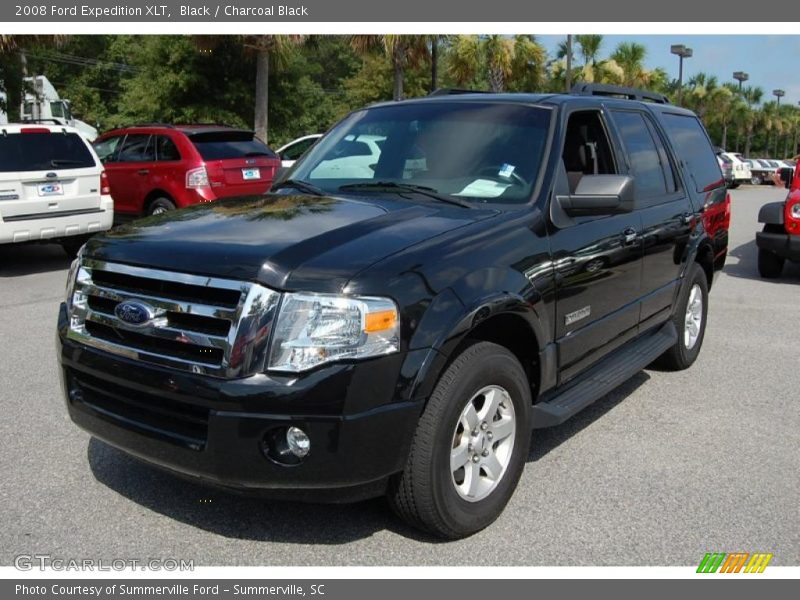 Black / Charcoal Black 2008 Ford Expedition XLT