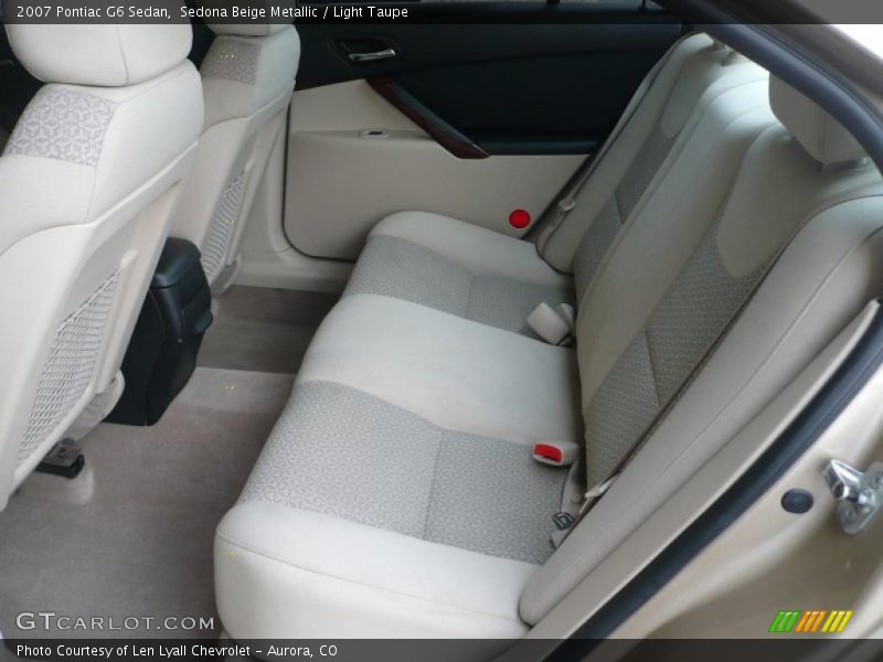 Sedona Beige Metallic / Light Taupe 2007 Pontiac G6 Sedan