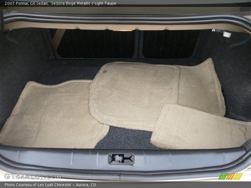 Sedona Beige Metallic / Light Taupe 2007 Pontiac G6 Sedan