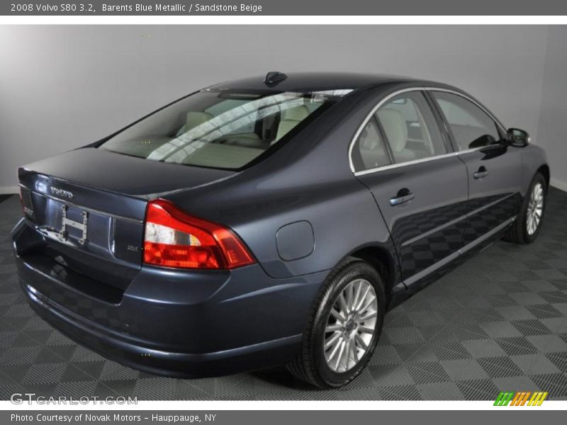 Barents Blue Metallic / Sandstone Beige 2008 Volvo S80 3.2