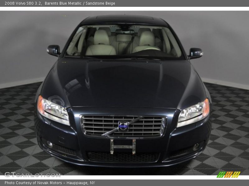 Barents Blue Metallic / Sandstone Beige 2008 Volvo S80 3.2