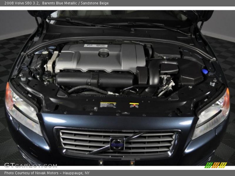 Barents Blue Metallic / Sandstone Beige 2008 Volvo S80 3.2