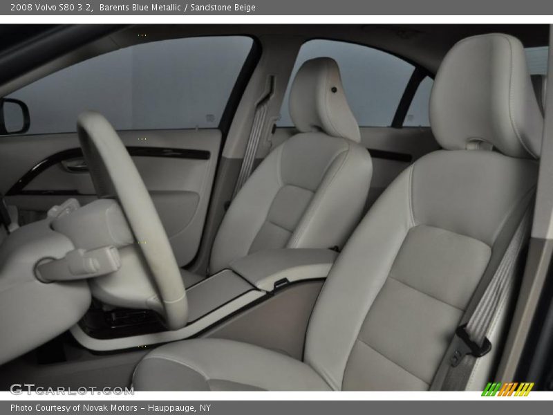 Barents Blue Metallic / Sandstone Beige 2008 Volvo S80 3.2